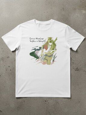 Anime Aesthetic Girl Graphic T-Shirt – Artistic Soft Style Tee – Japanese